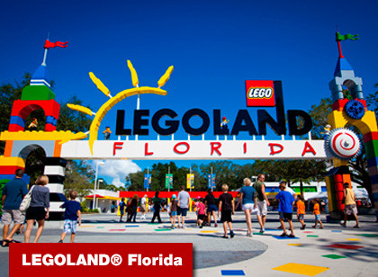 Legoland + Peppa Pig Theme Park + Sea Life Orlando Aquarium - 1 Dia